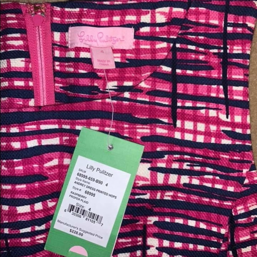 NWT Lilly Pulitzer Andrey Dress Size 4 - Picture 2 of 3